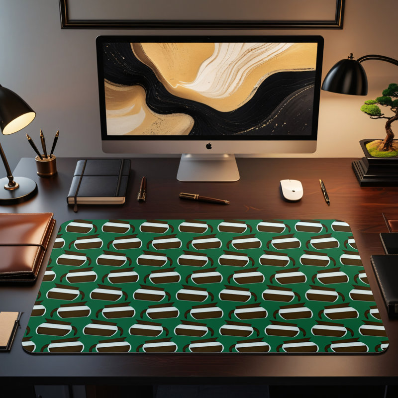 Polyester Desk Pad, 23.6x13.8