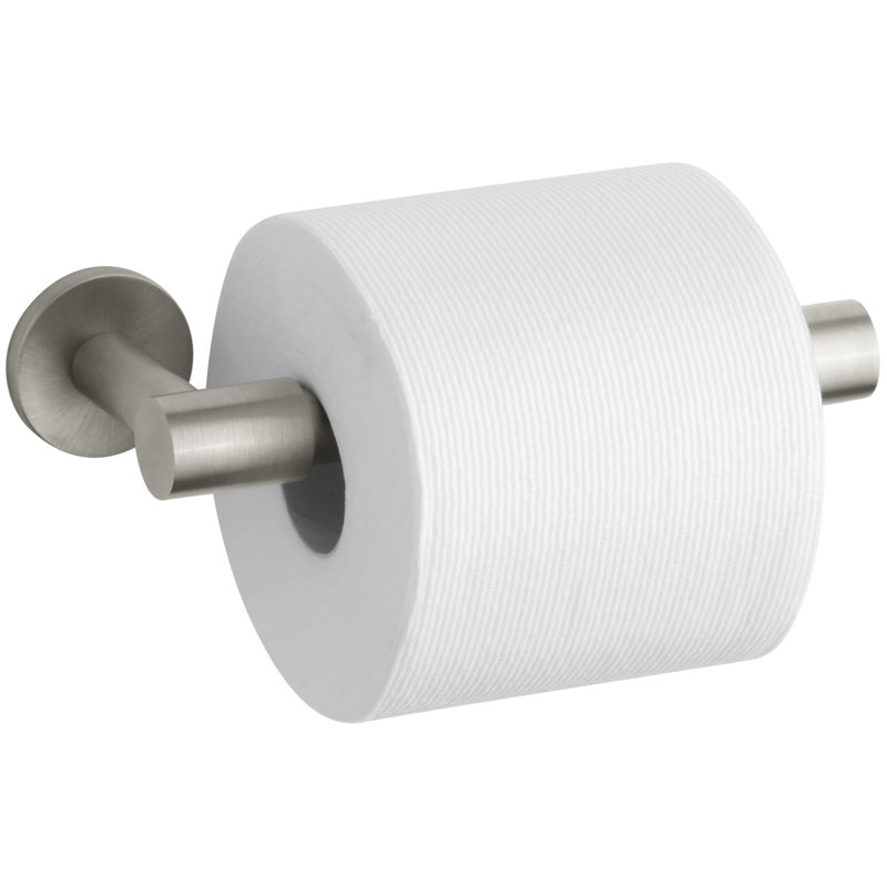 Stillness® Pivoting Toilet Tissue Holder, Vibrant Brushed Nickel