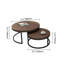 Table basse gigogne ronde 2 pièces Banvra-1268810774