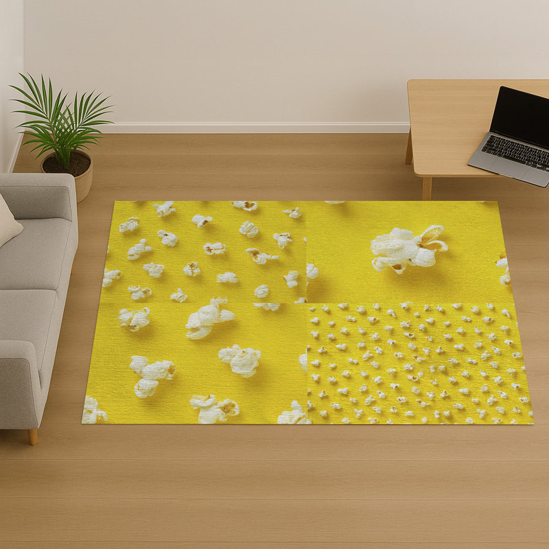Geometric Area Rug, Rectangle 140 x 200 cm