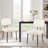 Dining Chairs Set Of 2, Upholstered Mid Century Modern Kitchen Dining Room Accent Chairs With Faux Leather Cushion Seat & Metal Legs For Kitchen, Living Room-2043465896-2015444209