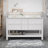 Dewie 61'' Double Bathroom Vanity with Marble Top