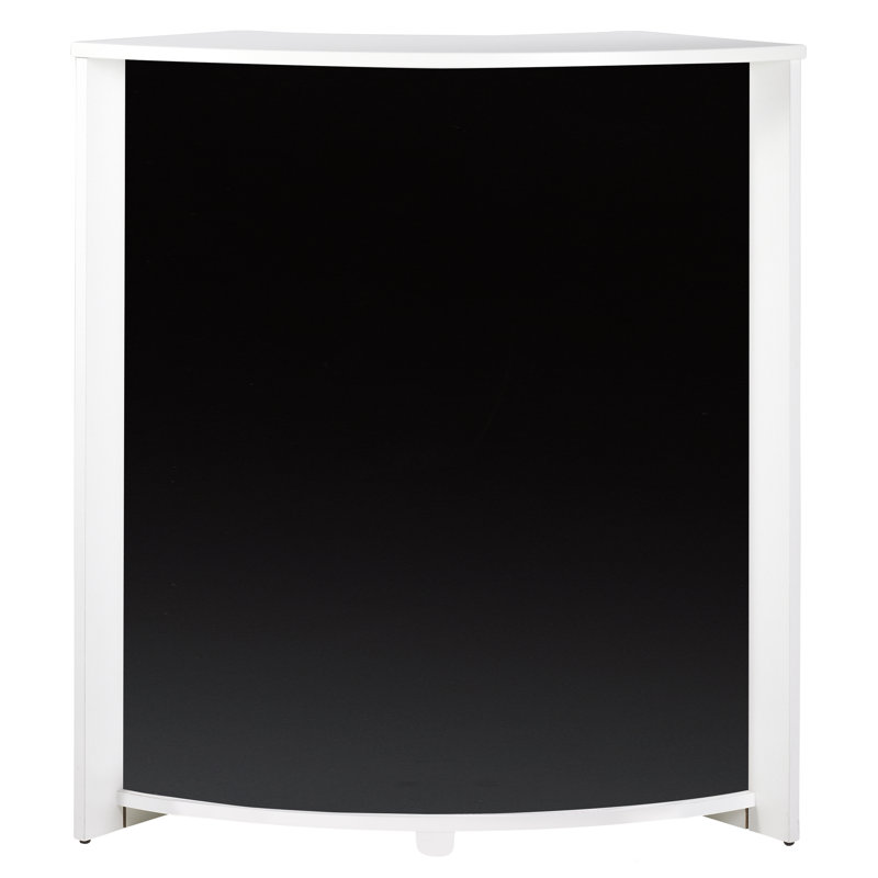 Asyraf 96.7cm Bar Cabinet, White