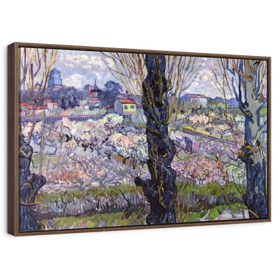 View Of Arles Flowering Orchards