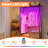 Freestanding 5 Drawers Dresser Closet Organizer For Hanging Clothes，With LED Lights