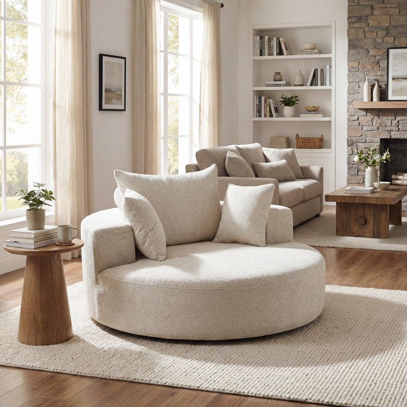 Canapé 55 po, Beige