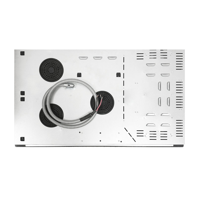Equator Black Ceramic-Induction 36" 5 Burner Cooktop with Touch Control