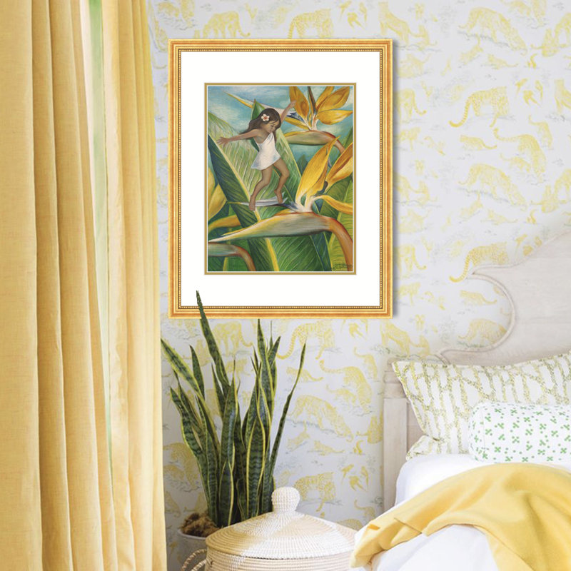 Flower Fairy by Chen Xiaoping - Single Picture Frame Print