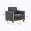 Fauteuil rembourré en tissu Harmonia-1224049537