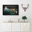 Cologne Skyline Painting - Wrapped Canvas-56657116
