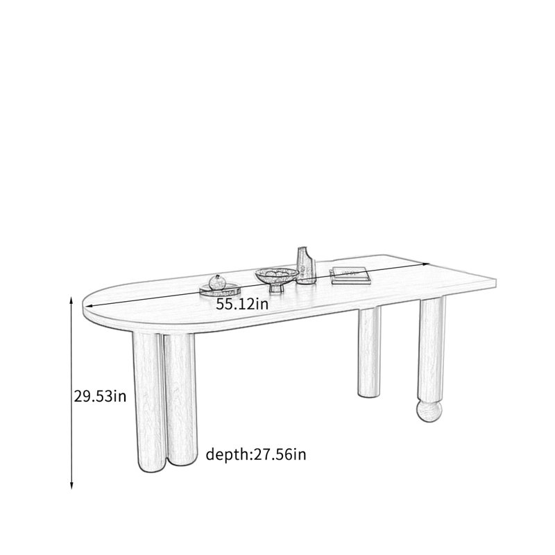 Irmalee, 29.53"H x 55.12"L x 27.56"W