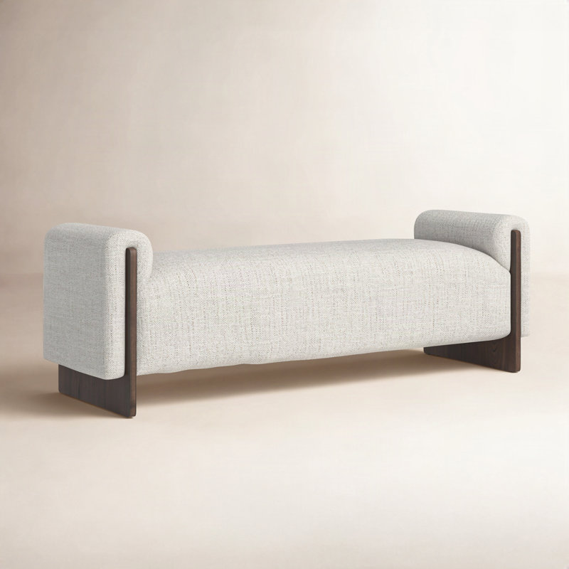 Sierra Upholstered Bench, Sand