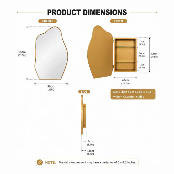 Dimensions du produit
