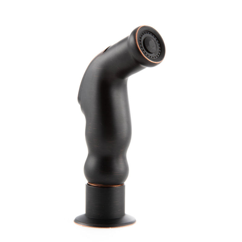 Mona Double Handle Kitchen Faucet with Accessories, Oil-Rubbed Bronze