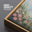 «Coastal Wildflowers and Ocean View», grande impression sur toile encadrée pour décoration Cottagecore-115271045-115271047