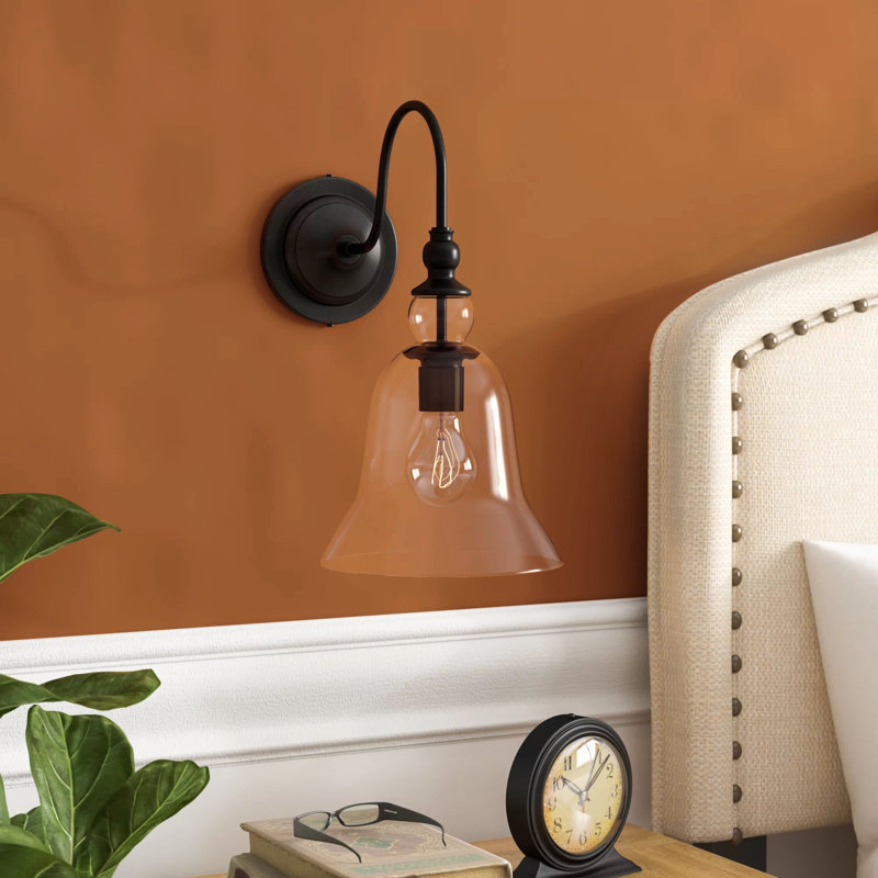 Appliquee à bras en verre 1 lumières Rosio