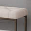 Banc de rangement rembourré