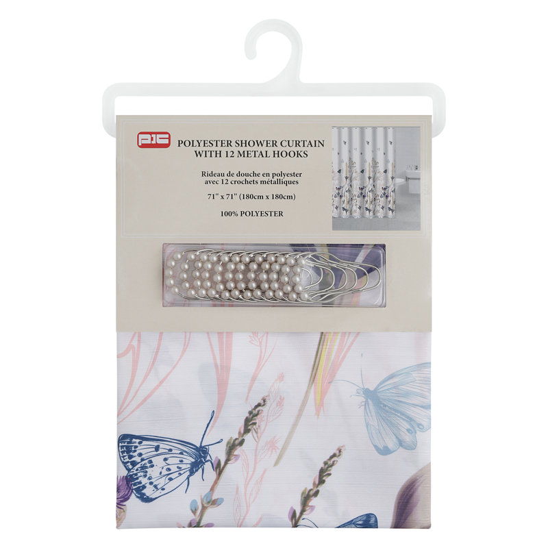 Rideau de douche Floral