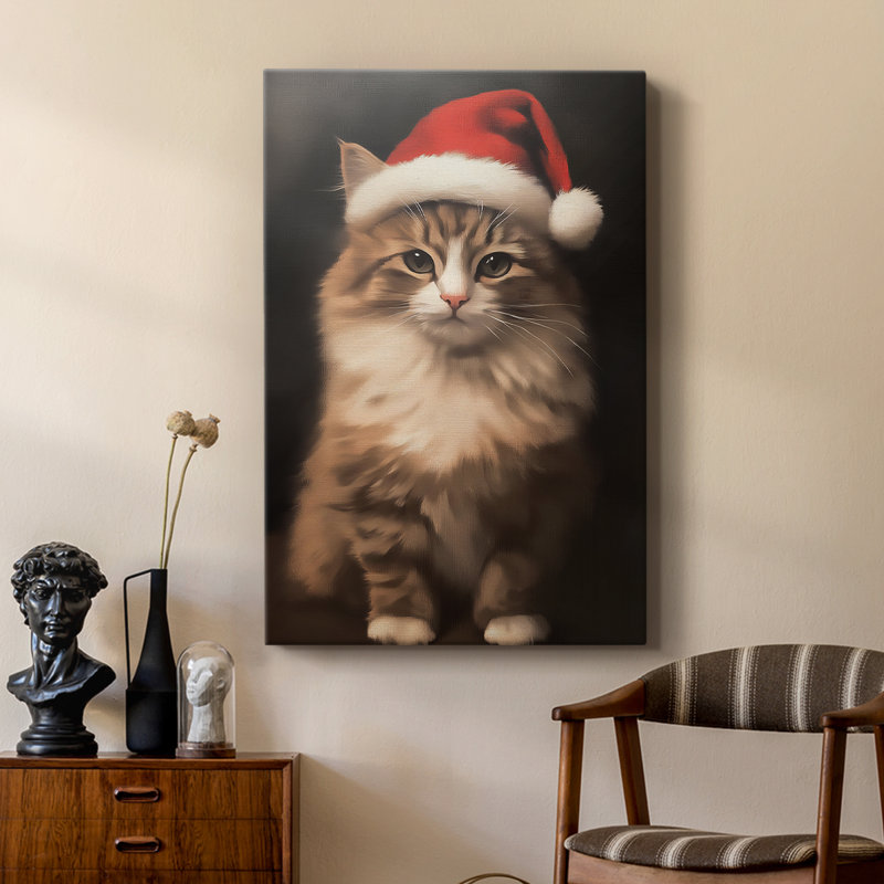 Art des Fêtes de Noël - série 2-CCLxxvi - galerie sur mesure, H 60 po x l 40 po