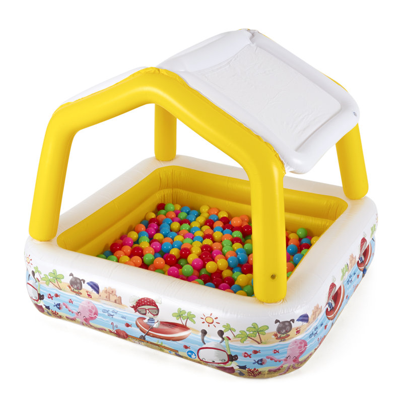 Piscine pour enfants avec auvent Intex, L 5 pi 2 po x l 5 pi 2 po x H 4 pi