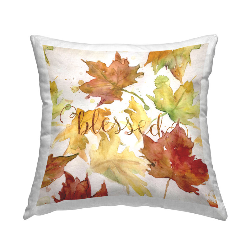 Floral Throw Pillow