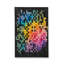 MOSSO Black Fish Themed Nautical Washable Woven Backing Area Rug-97017668