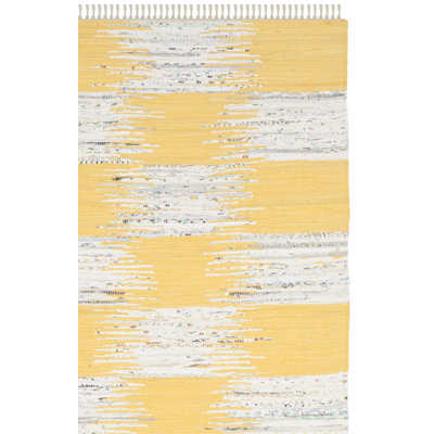 Opie Hand Woven Cotton Ikat Rug