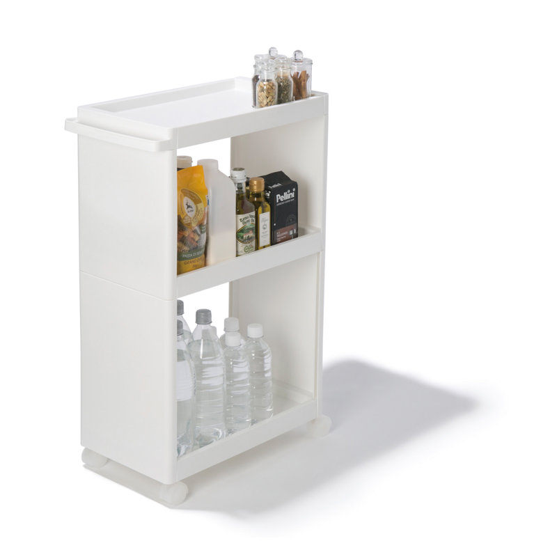 Chariot de rangement, Blanc