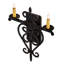 Fleur De Lys 2 - Light Candle Wall Light