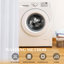 Paire de rideaux unis obscurcissant 100% lavable à la machine-112466925-112466919