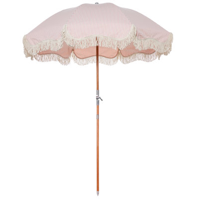 2022/2023 72'' Striped Outdoor Beach Umbrella