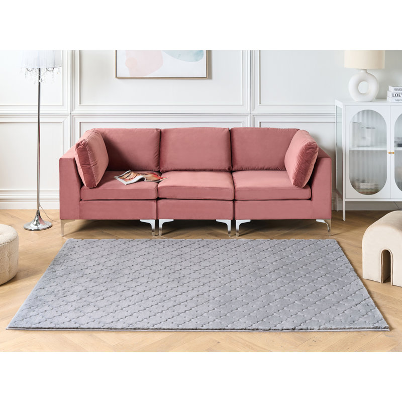 Dunnstown Solid Colour Hand Woven Area Rug, Rectangle 160 x 230cm