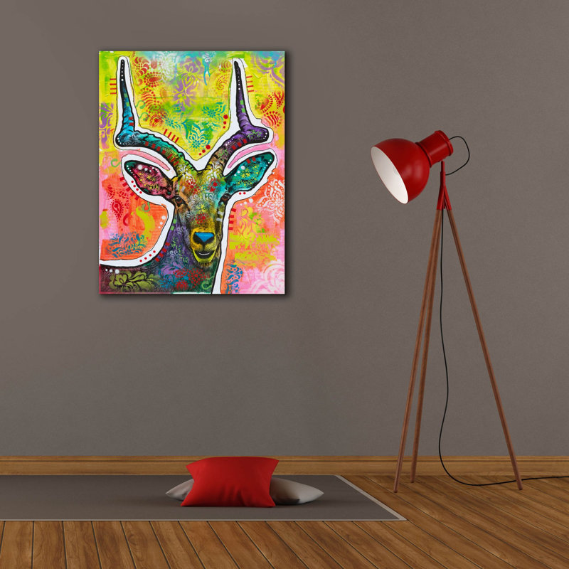 «Impala» par Dean Russo, art mural sur toile, H 34 po x l 26 po x P 1,5 po