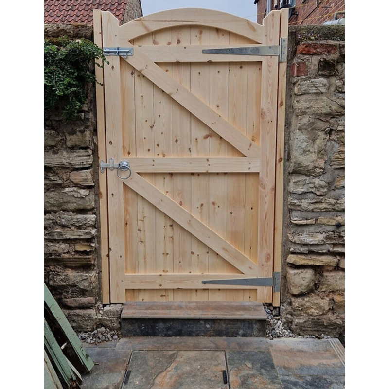 180cm H x 90cm W Solid Wood Gate Frame