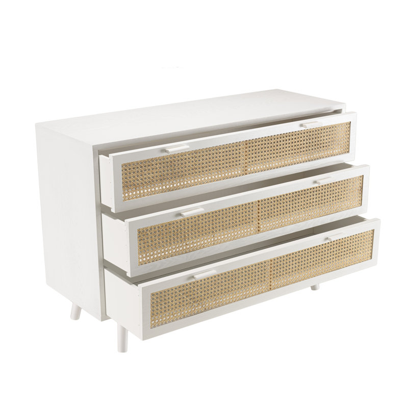 SANDRO 110 cm W Chest of 3 Drawers