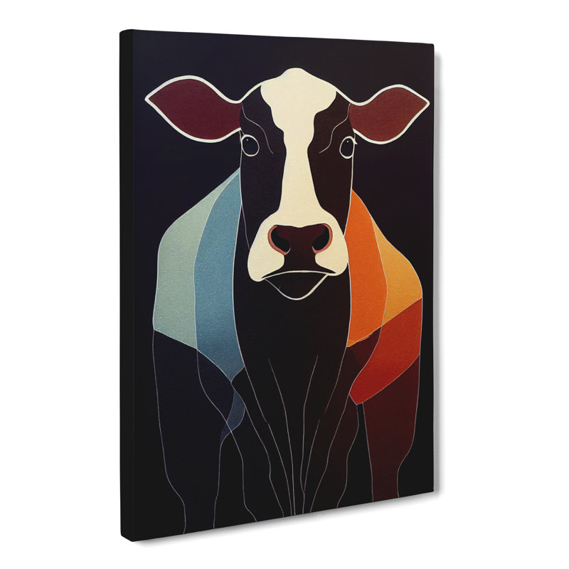 Cow Collage - Wrapped Canvas, 76cm H x 50cm W x 3cm D