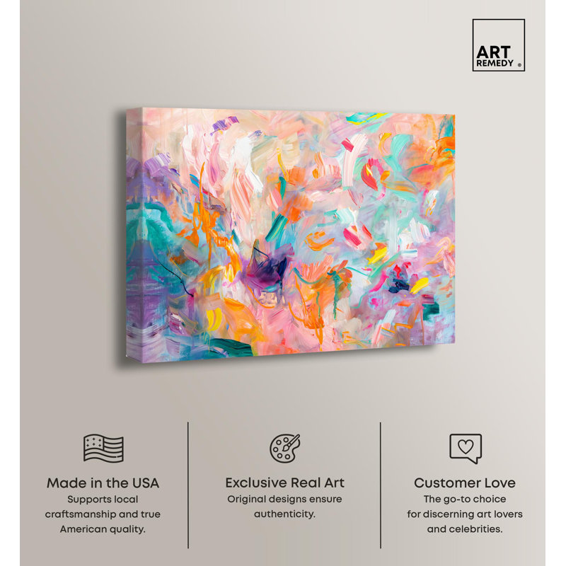 «Im Coming Up II», reproduction d'art sur toile par Art Remedy, H 16 po x l 20 po, Toile tendue avec châssis