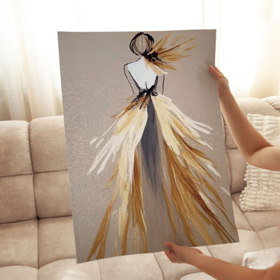«Music and Dance Ballet Dancer», impression d'art sans cadre