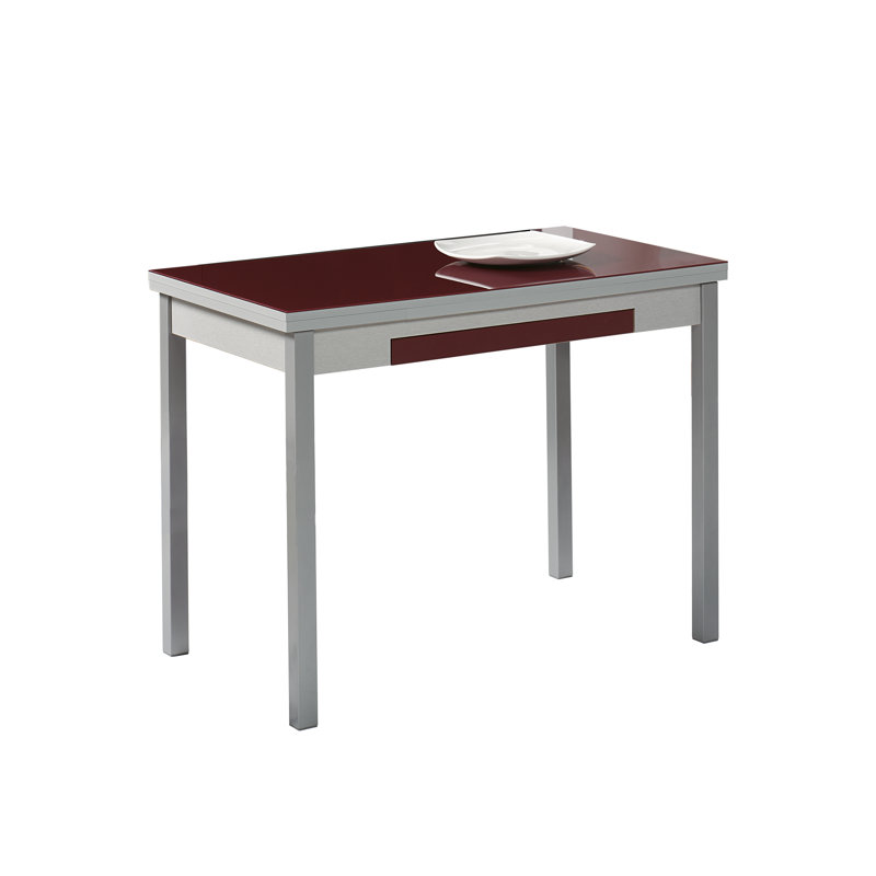 Rakhi Rectangular 140Cm L x 50Cm W Dining Table, Bordeaux