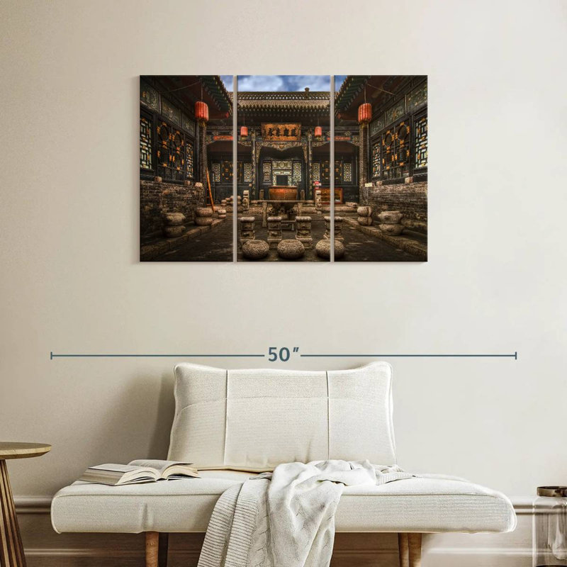 Lilie Ancient Pingyao Castle, 24" H x 38" W