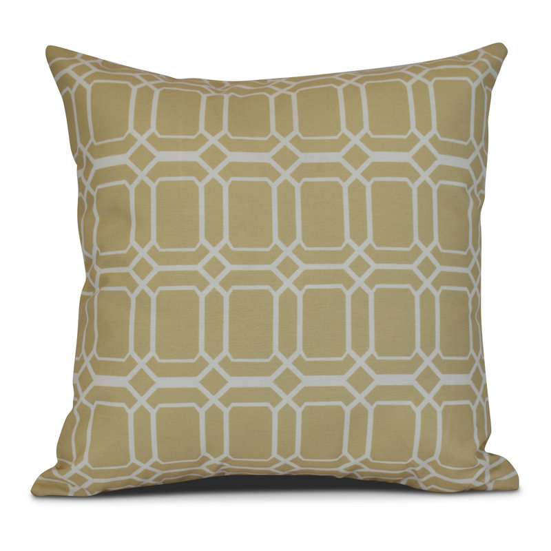 Housse de coussin d'extérieur carré Sail, Sun & Fun Coastal, H 18 po x l 18 po x P 3 po, Pes