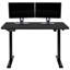Chaise de bureau électrique debout et à nervures Ambler