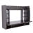Amon Versatile Wall Mount Floating Computer Desk - Stylish and Space-Saving Writing Study Table with Shelves - Ideal for Living Room, Bedroom, and Home Office, White-1326864226