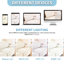 Trois places avec 2 repose-pieds mobiles, coussin lombaire, tissu en chenille beige, éponge haute densité, structure en bois, repose-pieds ergonomique et rembourrage, rembourrage de résilience, moderne-332548946-332548947