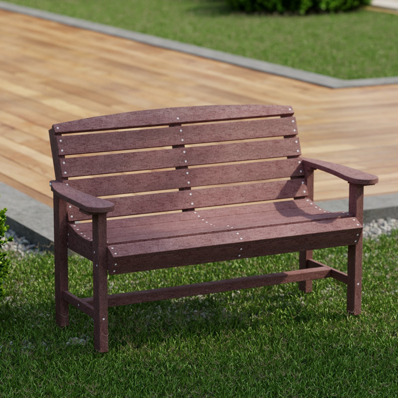 Banc d'extérieur classique, Bois de cerisier