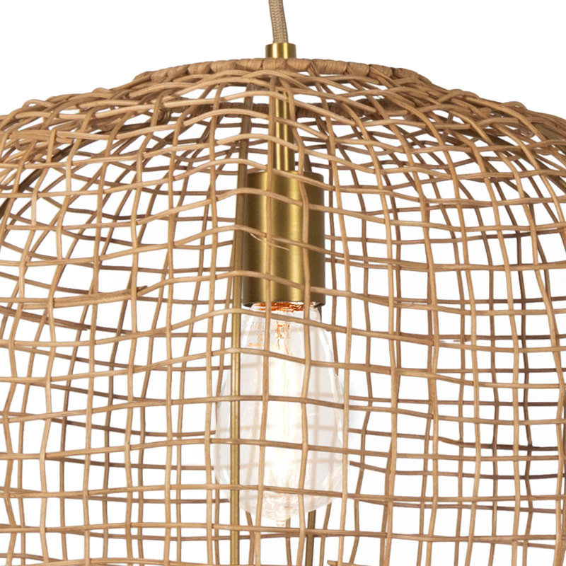 Selene Pendant Large, 14.75" H x 20" W x 20" D