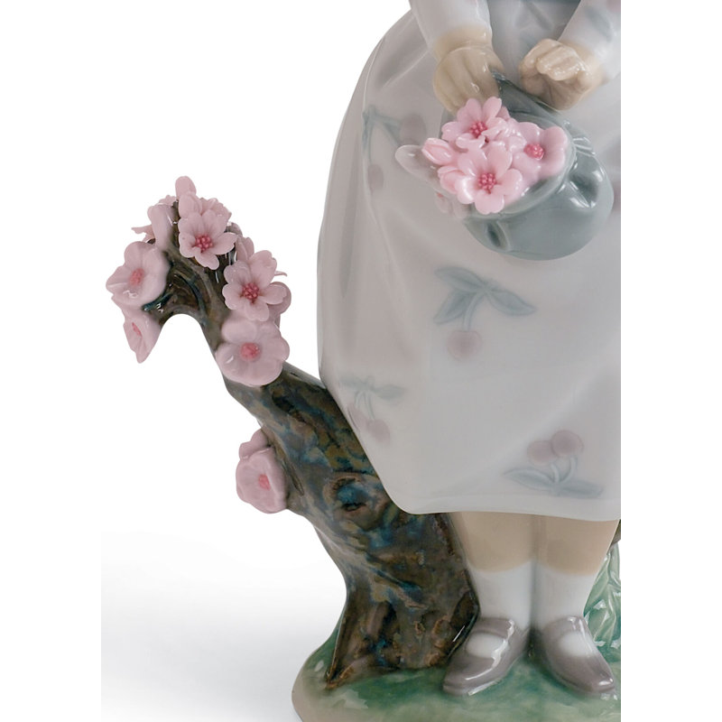 Figurine Florida Station a Walk Through Blossoms Girl