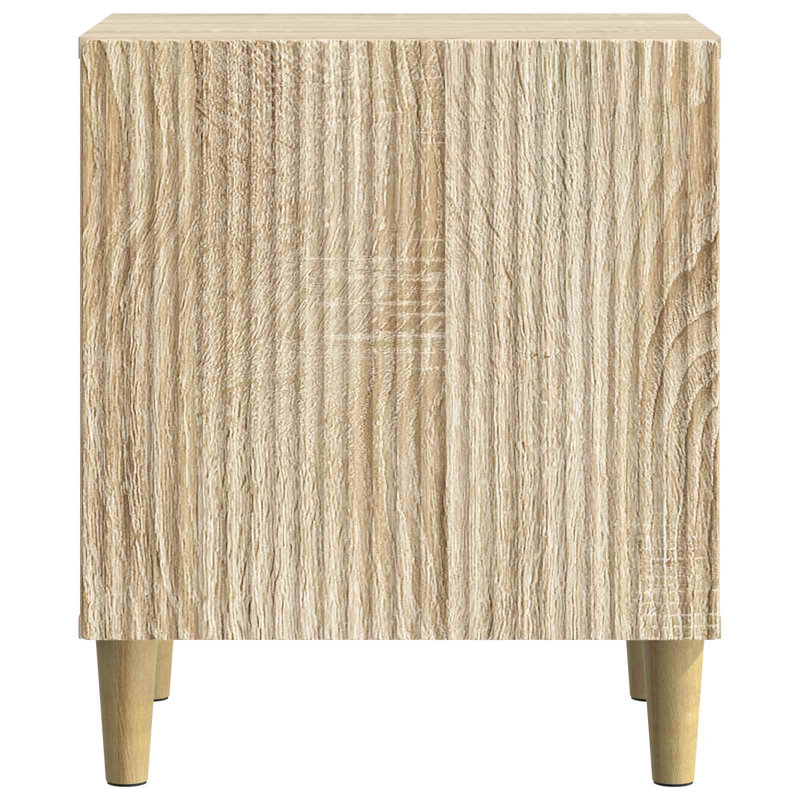 43cm W Manufactured Wood Bedside Table, Sonoma Oak