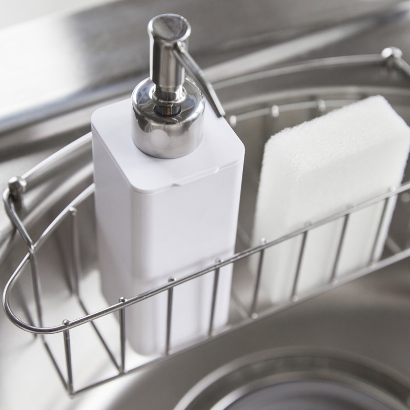 White ABS Plastic Refillable Hand Soap Dispenser with Pump