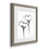 Cadre en papier gris